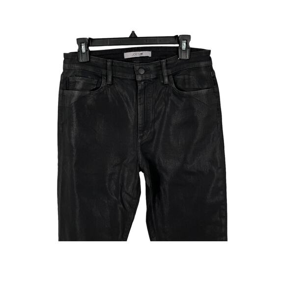 Joe's Jeans high rise bootcut coated black size 31 - Picture 2 of 7